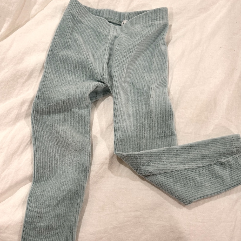 Janie and Jack Ribbed Leggings